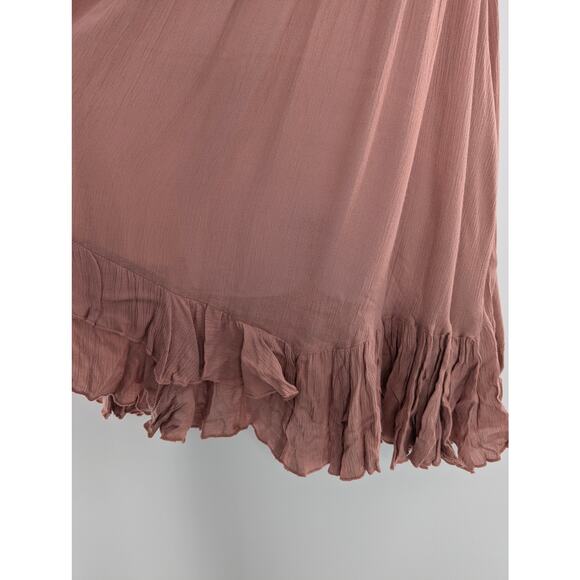 Free People Pink Slip Dress Adella - Picture 9 of 13